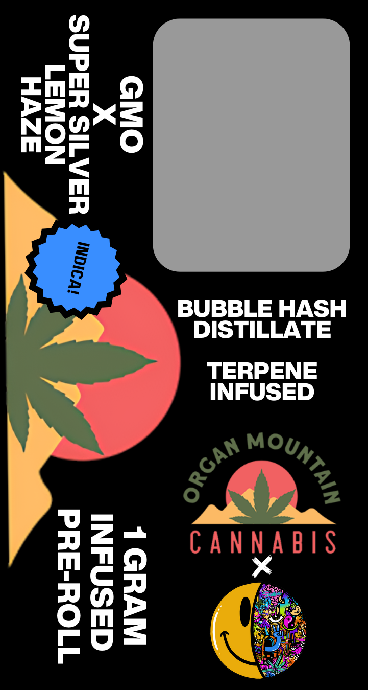 Photograph of product: OMC / Head Space - GMO x Super Silver Lemon Haze (I) - Infused Pre-Roll