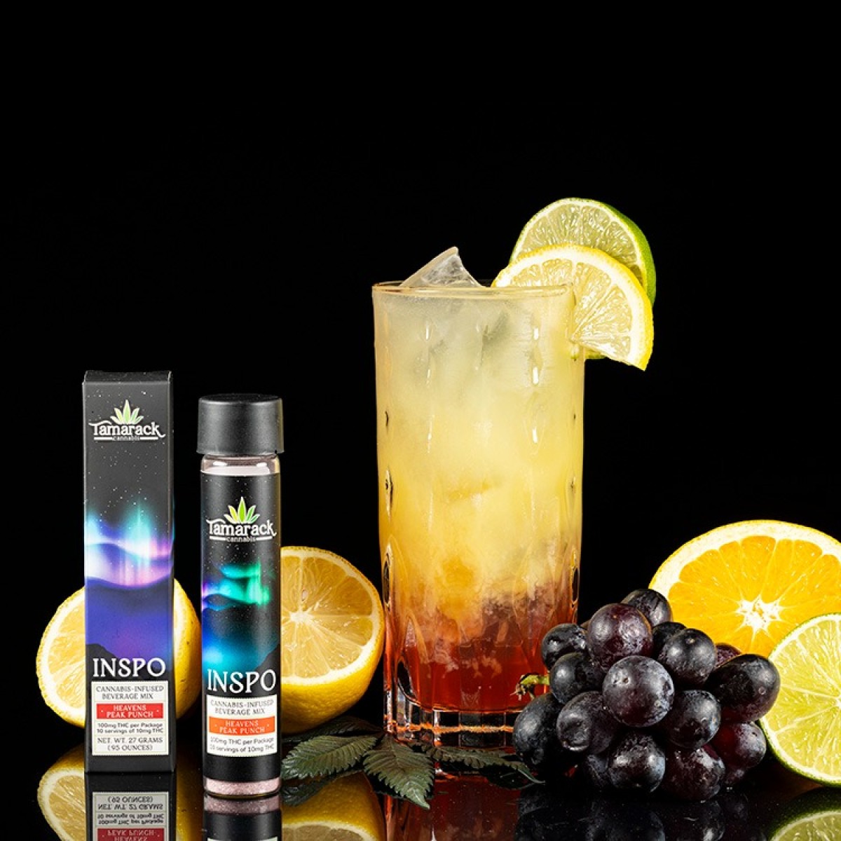 Photograph of product: INSPO Drink Mix - Heavens Peak Punch Full Spectrum