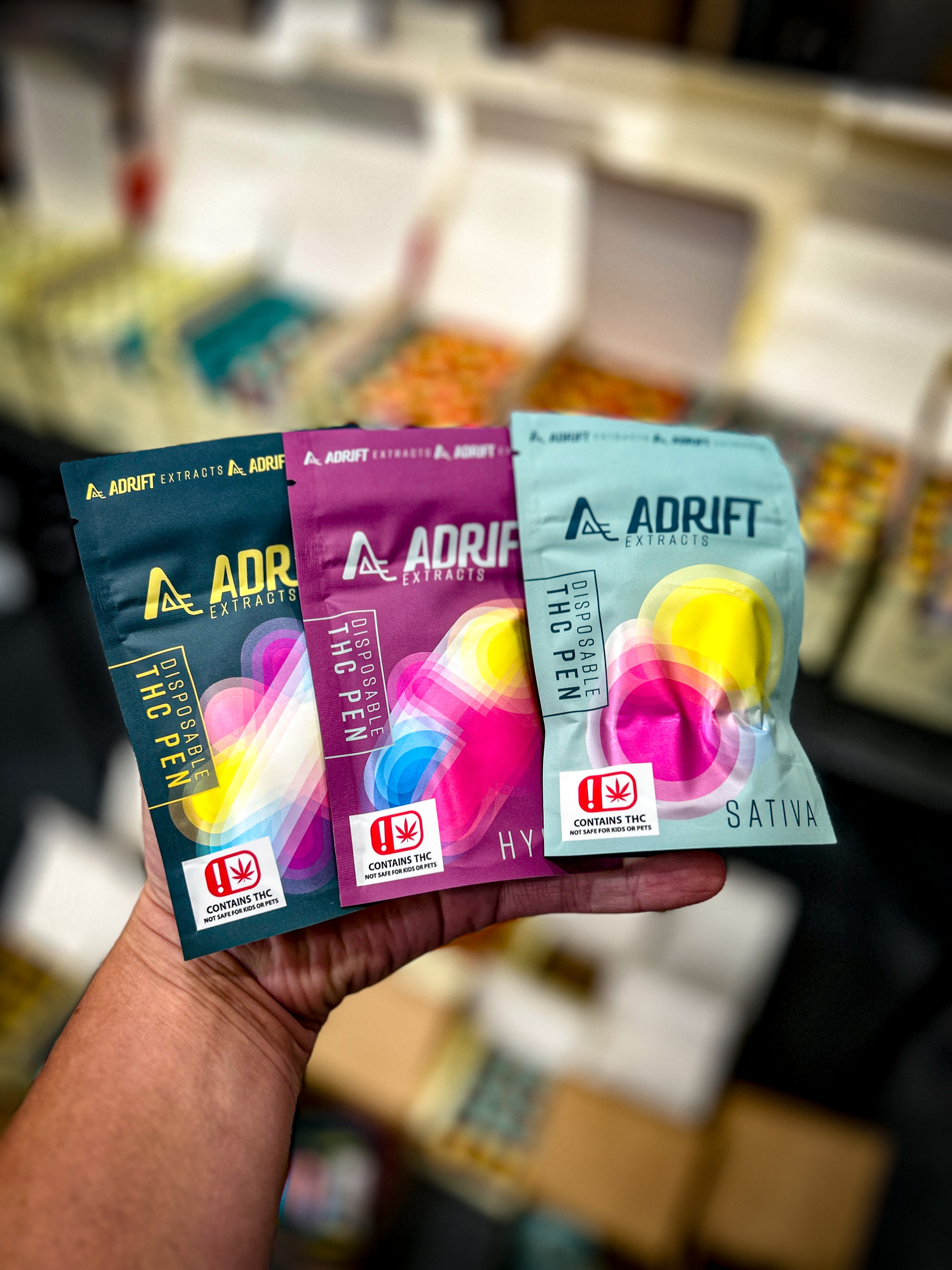 Photograph of Product: Adrift Extracts - Disposable - Runtz