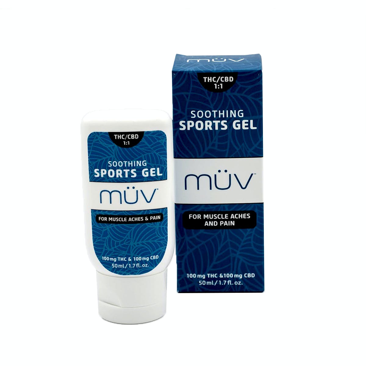 Photograph of Product: MUV - Sports Gel 1:1 THC:CBD - 100mg