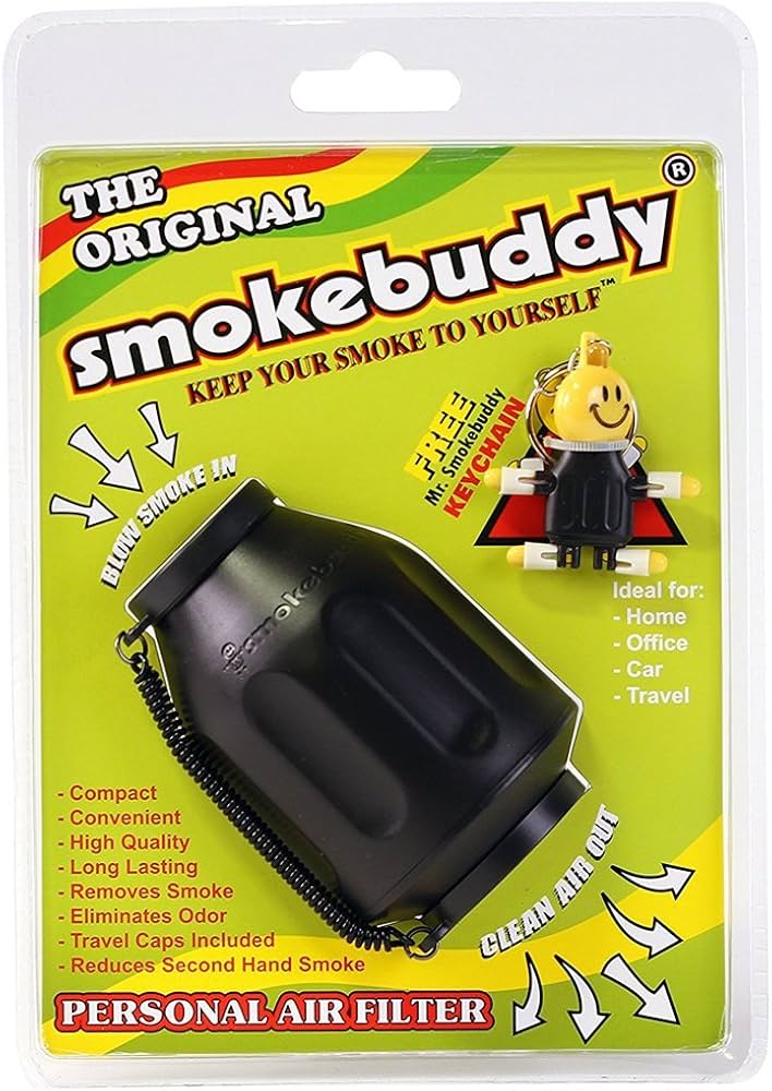 Photograph of product: Smoke Buddy + Mr. Smokebuddy