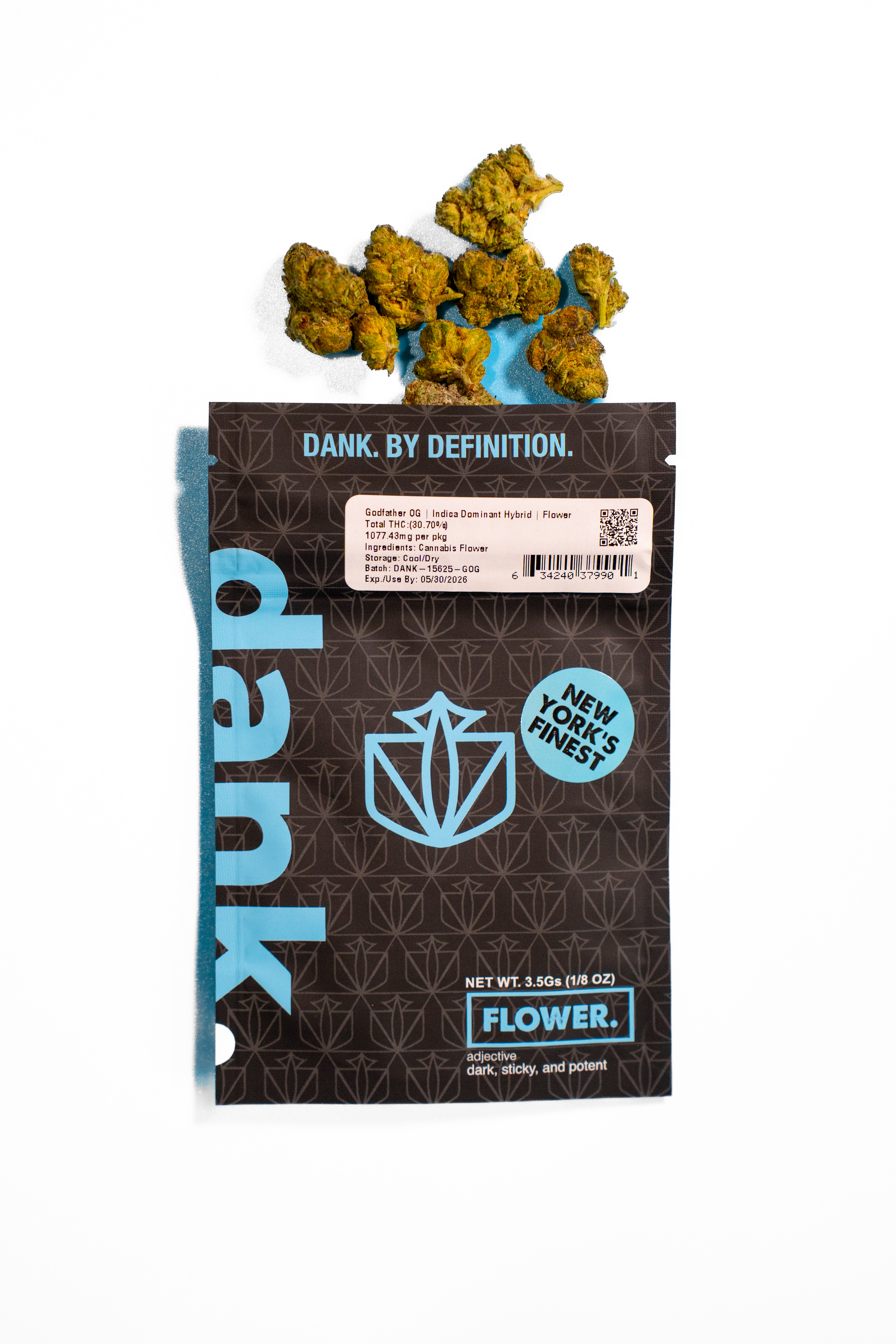 Photograph of Product: Dank - Godfather OG - 3.5g