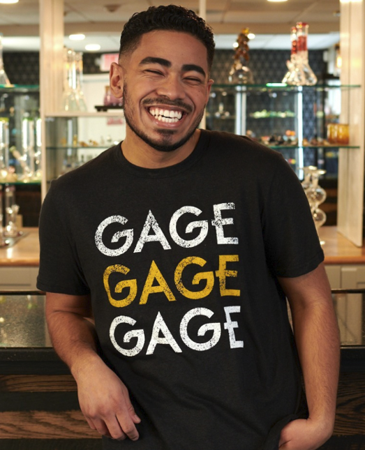 Photograph of product: Black Hemp Tee