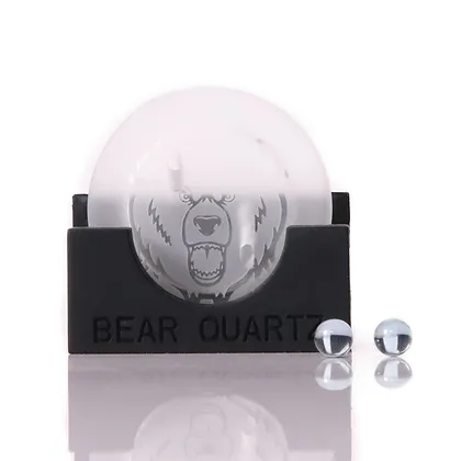 Photograph of product: Bear Quartz V2 Spinner Disk Cap Set - Frosted White (TAX INCLUDED)
