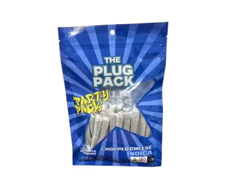 Photograph of product: Party Pack | Pre-Rolls | Chopped Cheese | 28g