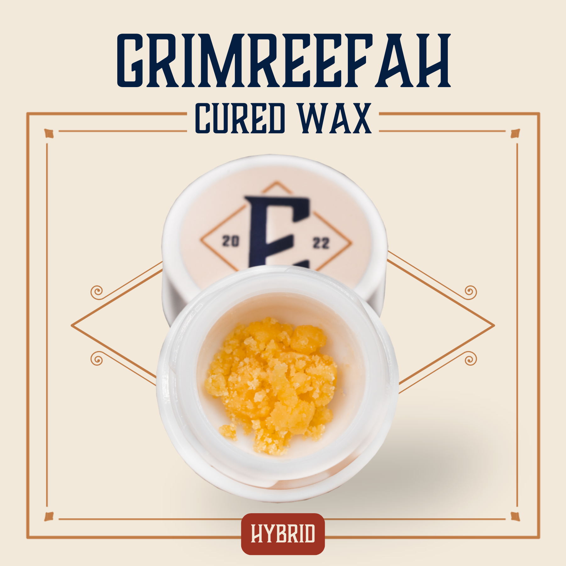 Photograph of product: Grimreefah Cured Wax