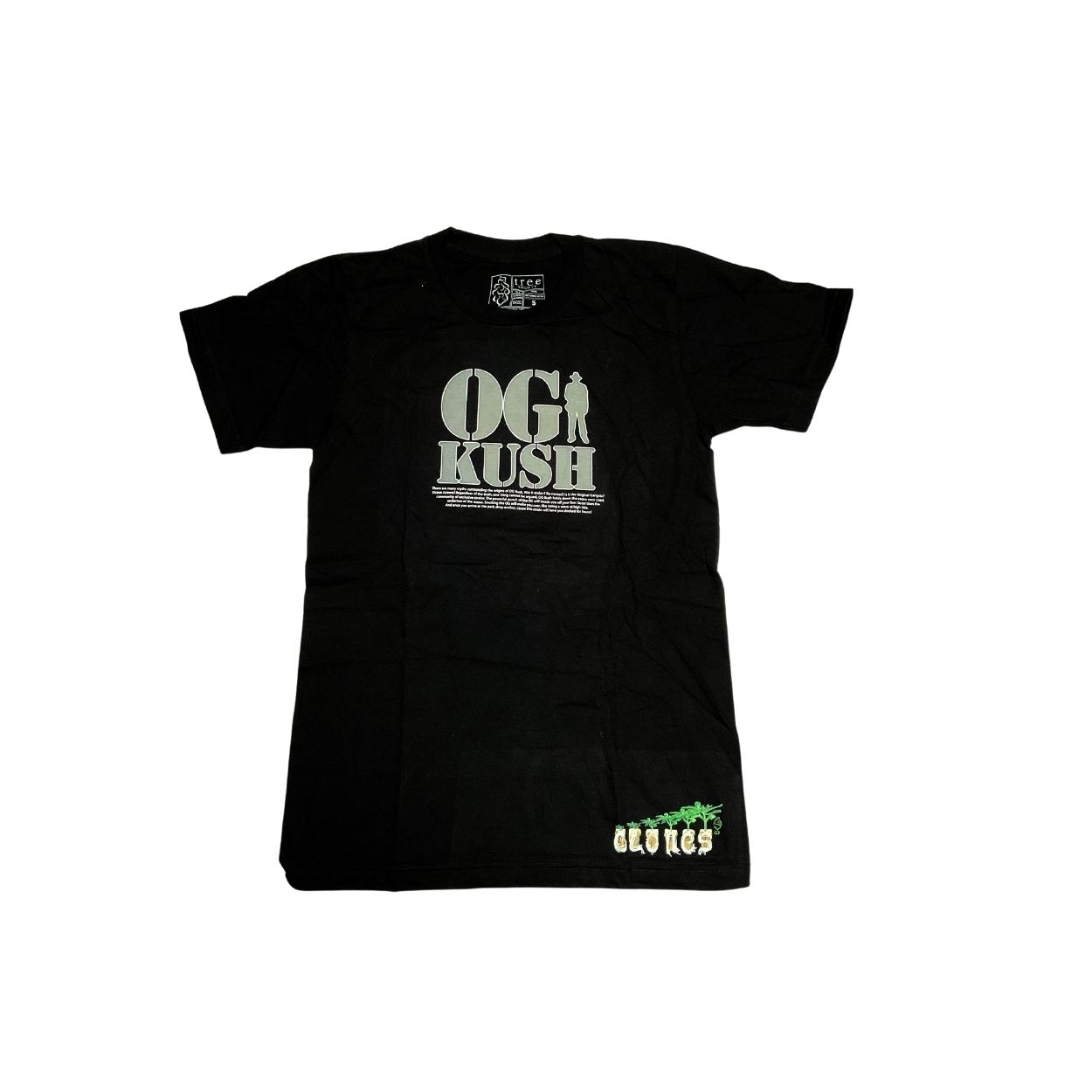 Photograph of product: Tree Shurts OG Kush T-Shirt - Black (S)