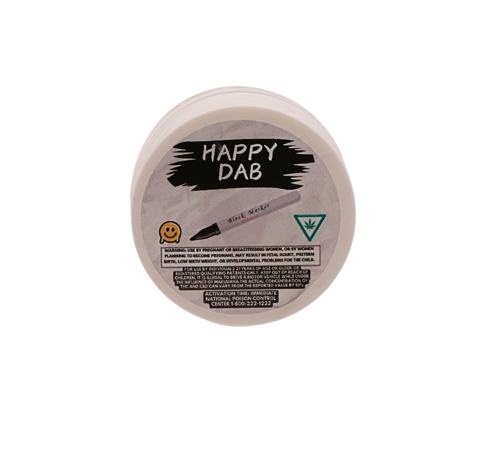Photograph of product: HAPPY DAB | PERMANENT MARKER | Oui'd | LIVE RESIN REC