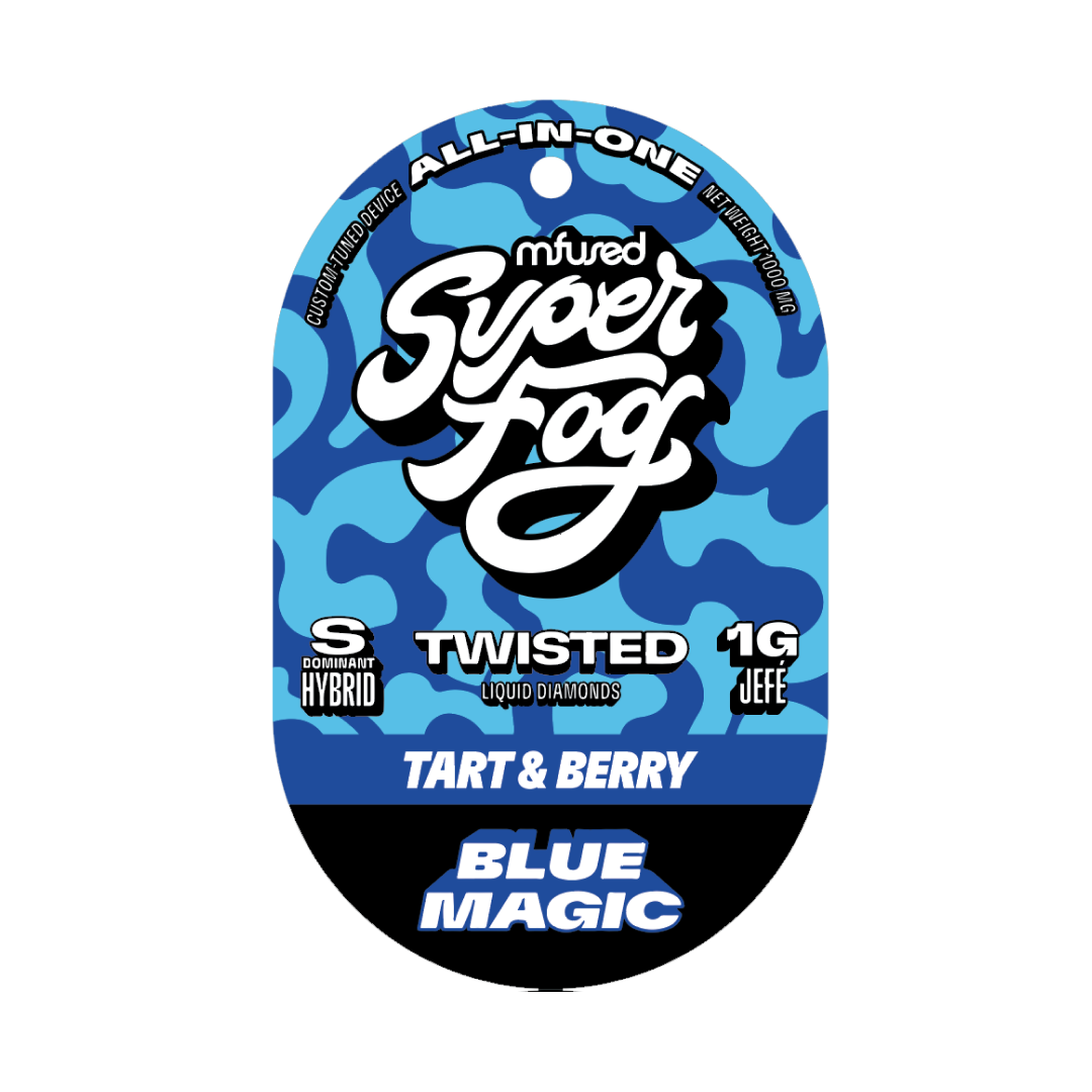 Photograph of product: TWISTED Liquid Diamonds 1g Jef - Blue Magic 2 PACK