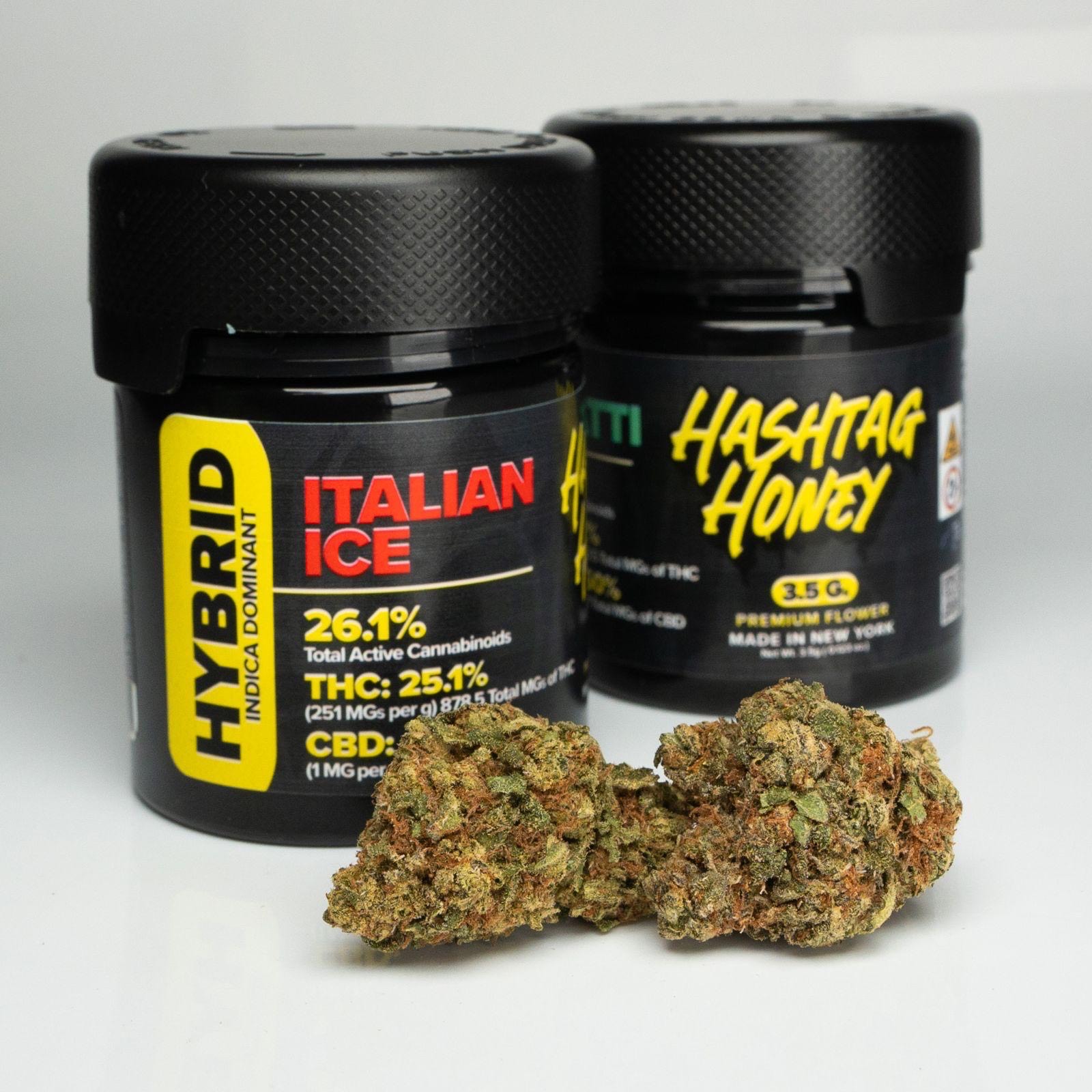 Photograph of product: au chocolattag Honey Italian Ice(Hybrid-Oui'd Dominant) - 3.5g
