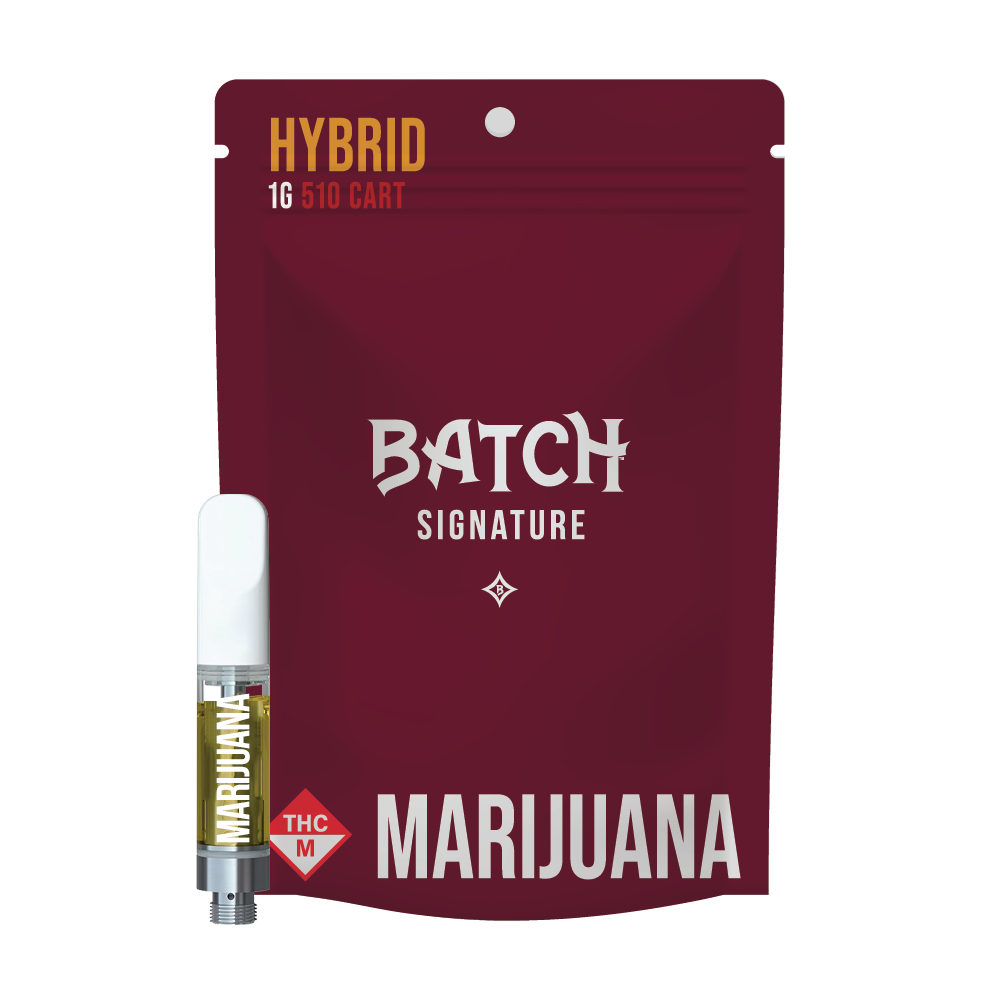 Photograph of product: BATCH - LA KUSH CAKE 1 GRAM VAPE CART