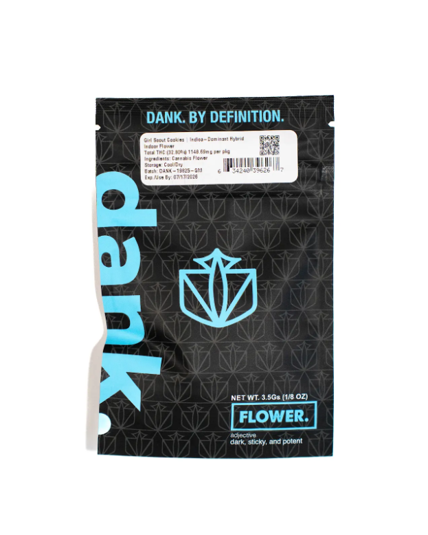 Photograph of product: Dank Girl Scout Cookies Flower 3.5g
