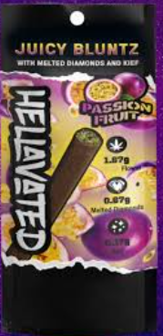 Photograph of product: Hellavated | GRAPE STOMPER Infused Blunt