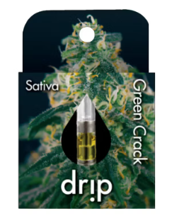 Photograph of product: Drip Cartridge 1g Oui'd Green Crack
