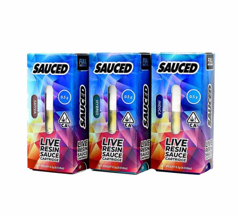 Photograph of Product: Live Resin White Widow Cartridge 0.5g