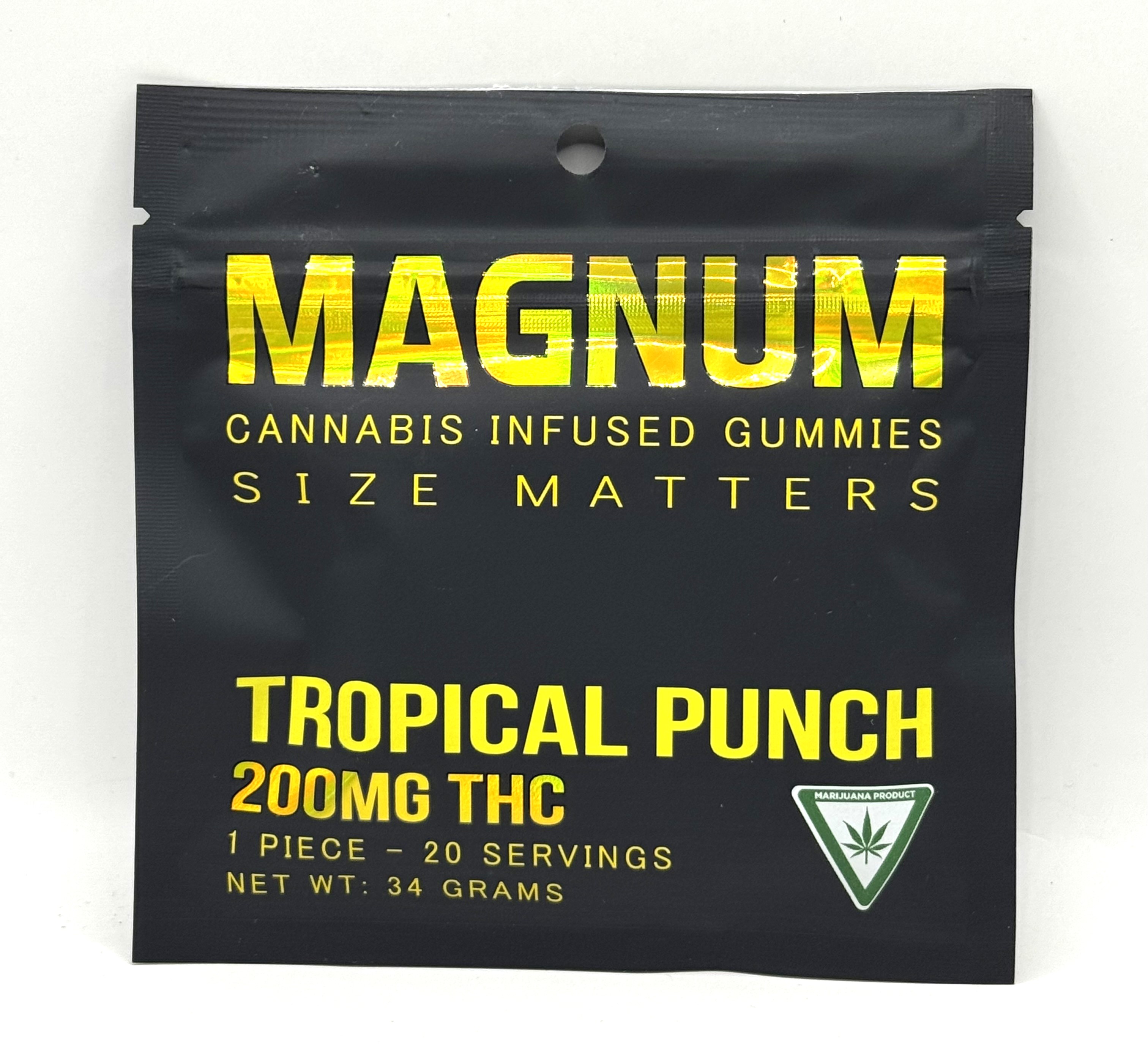 Photograph of product: Magnum | Tropical Fruit | 200mg Gummies