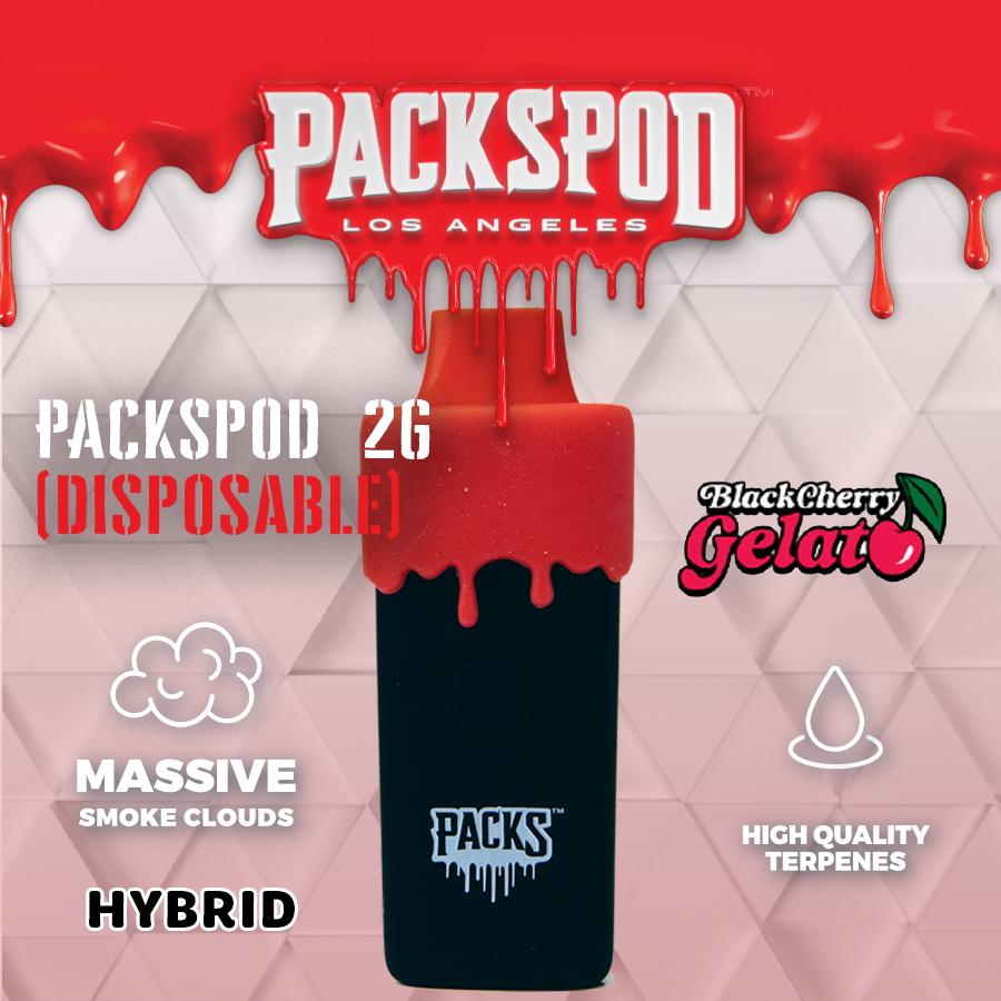 Photograph of product: Black Cherry Gelato Disposable Vape