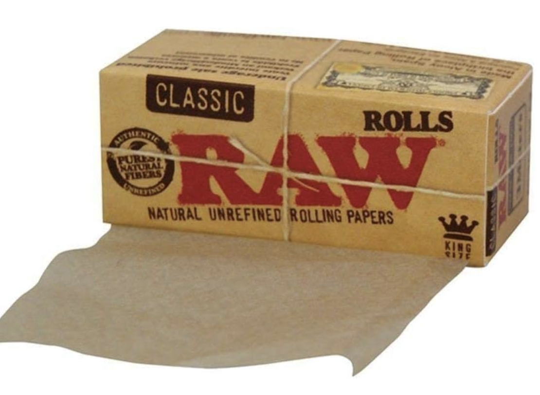 Photograph of product: RAW 3 Meter Roll - King Size