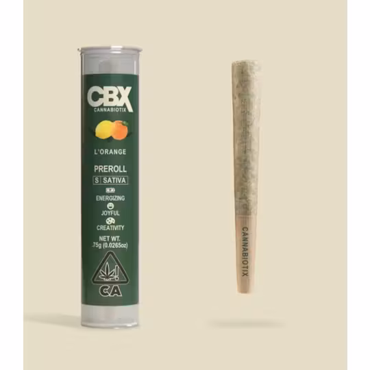 Photograph of product: CBX | L'Orange Preroll [0.75g]