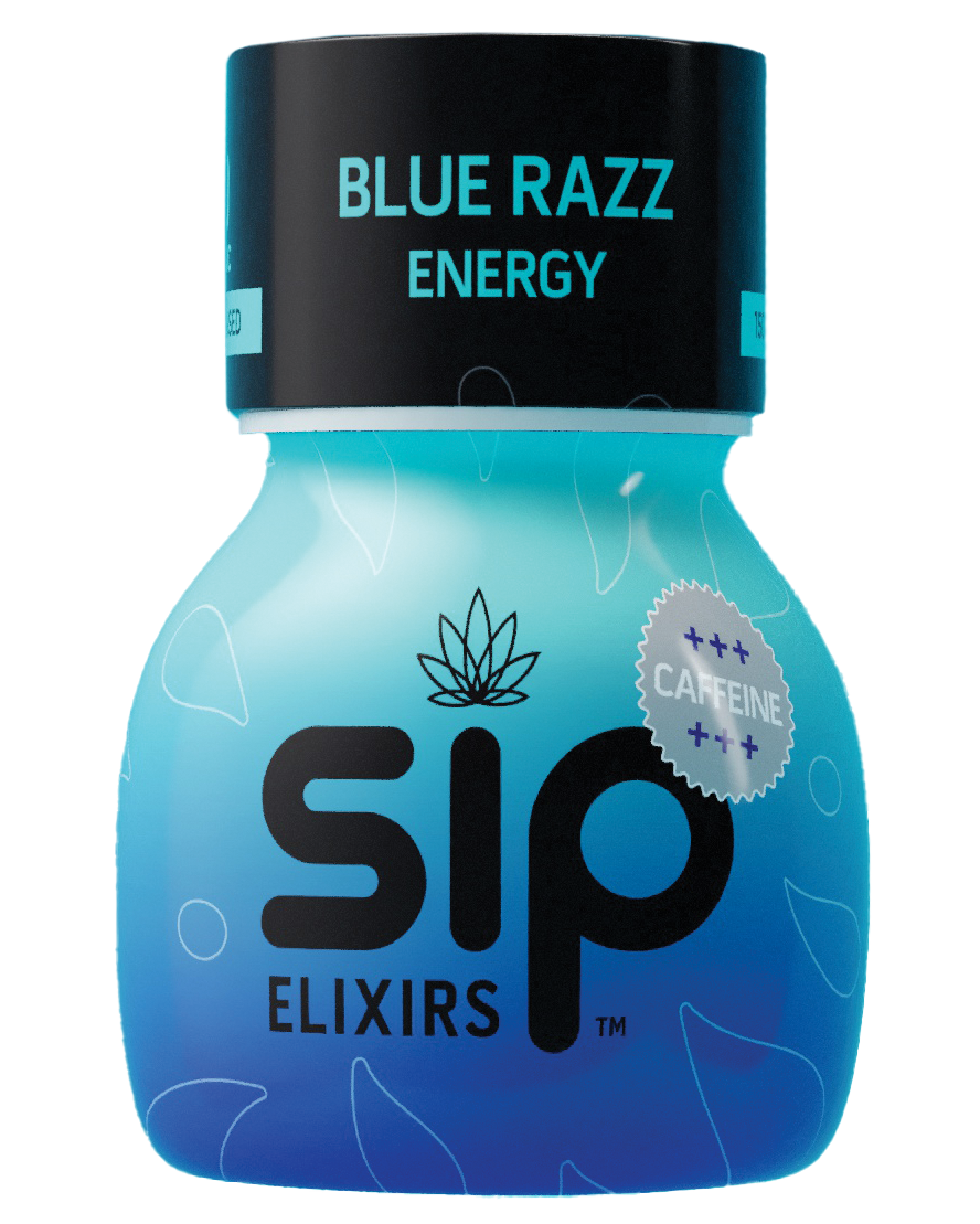 Photograph of product: Sip Blue Razz Elixir