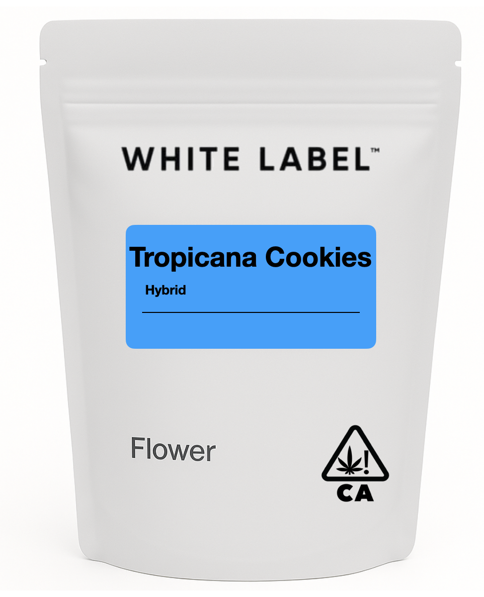 Photograph of product: TROPICANA COOKIES 28G FLOWER