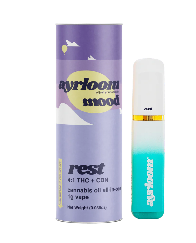 Photograph of product: All-in-One Mood Vape - Rest [4:1 TH-oui:CBN]
