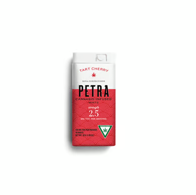 Photograph of product: PETRA CHERRY MINTS 100MG