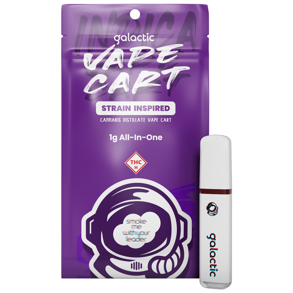 Photograph of product: Galactic | All-in-One Vape | Blueberry Muffin 1g