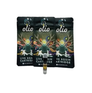 Photograph of product: Rainbow Guava - Live Rosin - 0.5g Cartridge