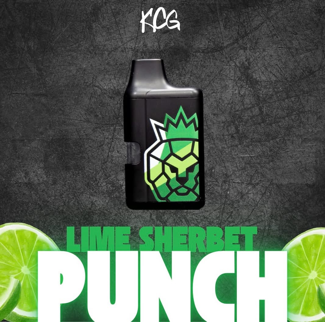 Photograph of product: Lime Sherbet Punch Liquid Diamonds 1g -Disposable