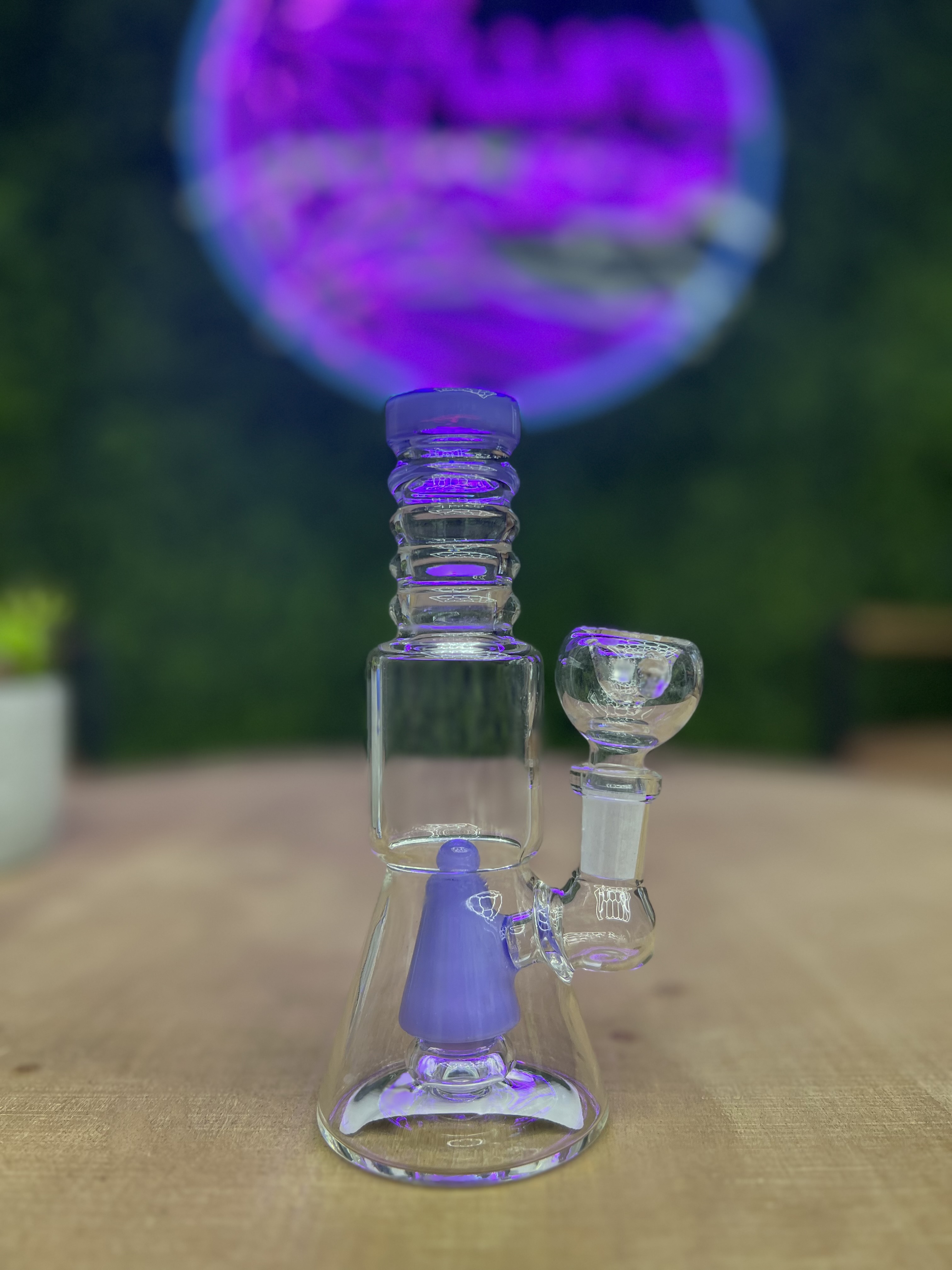 Photograph of product: Small Glass Colored Water Pipe