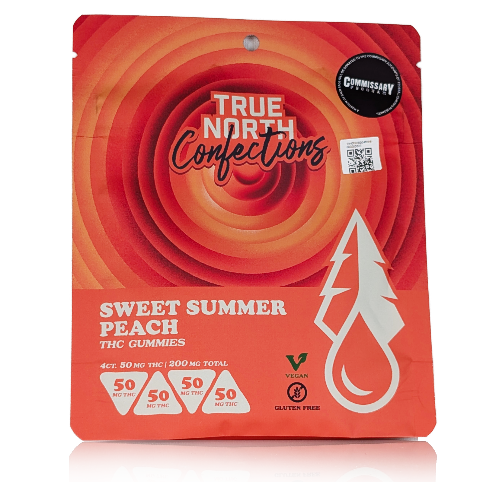 Photograph of product: SWEET SUMMER PEACH - 200MG (4X50MG)