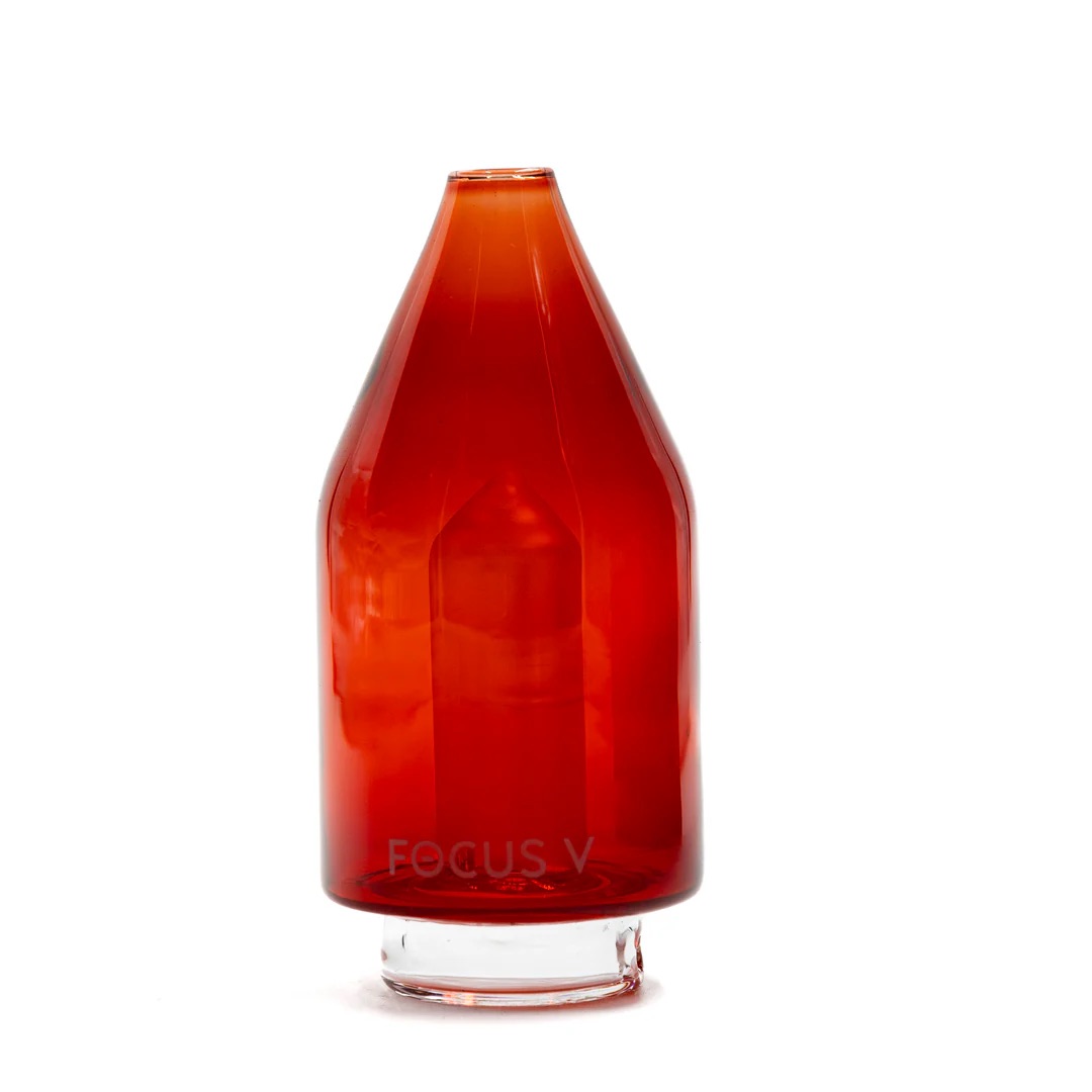 Photograph of product: Focus V | CARTA | Glass Top | Red