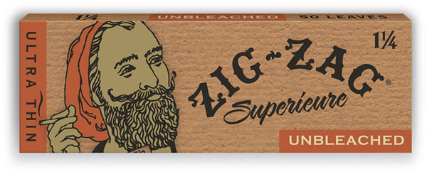 Photograph of product: Zig-Zag | Unbleached Rolling Papers | 1 1/4"