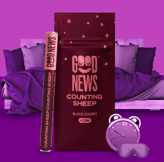 Photograph of product: Counting Sheep - Disposable Vape - Good News