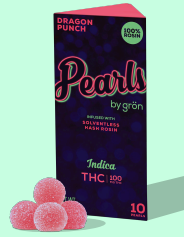 Photograph of product: Gron - au chocolat Rosin Pearls - Dragon Punch - Oui'd - 10 ct.