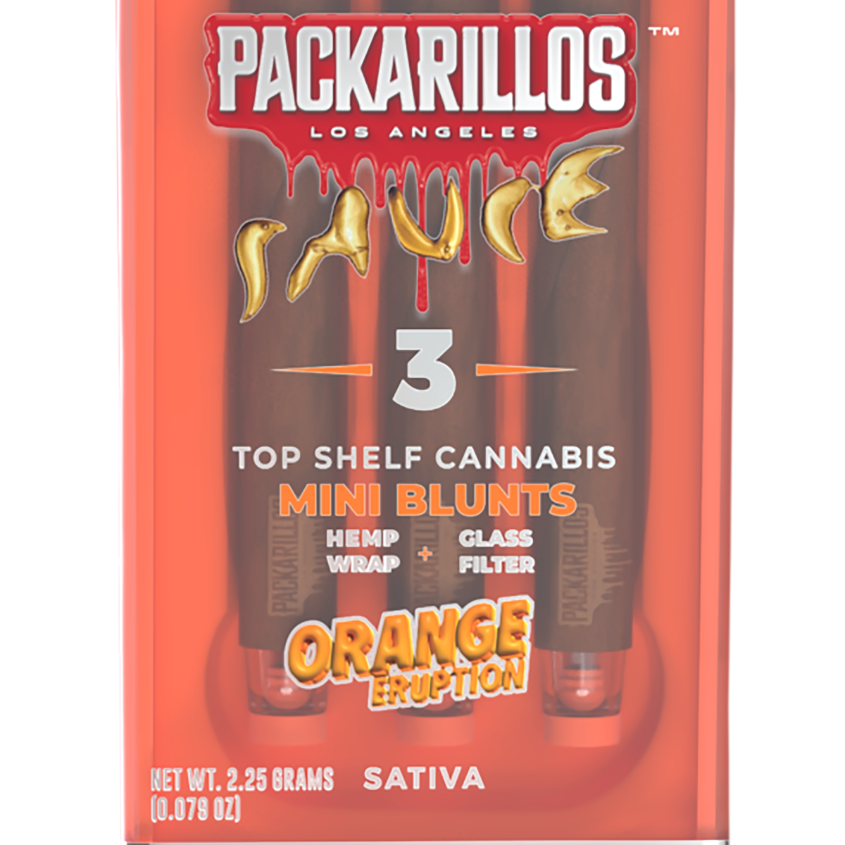 Photograph of product: Orange Eruption | 3pk