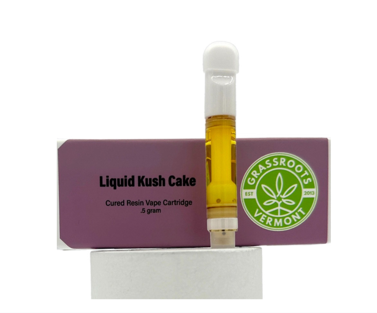 Photograph of product: Liquid Kush Cake | Cured Resin Vape Cart