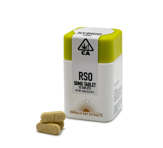 Photograph of product: Cereal Milk RSO 50mg Tablets