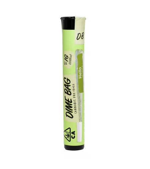 Photograph of product: [Dime Bag] Preroll - 1g - Peanut Butter Breath (H) - 