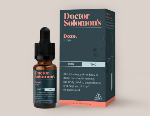 Photograph of product: DR. SOLOMONS - DOZE TINCTURE (1:1) (TH-oui:CBN) (200MG) (I)