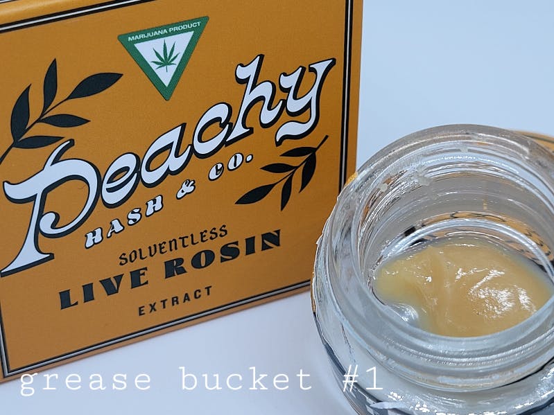 Photograph of product: Grease Bucket #1 Live Rosin | 1g