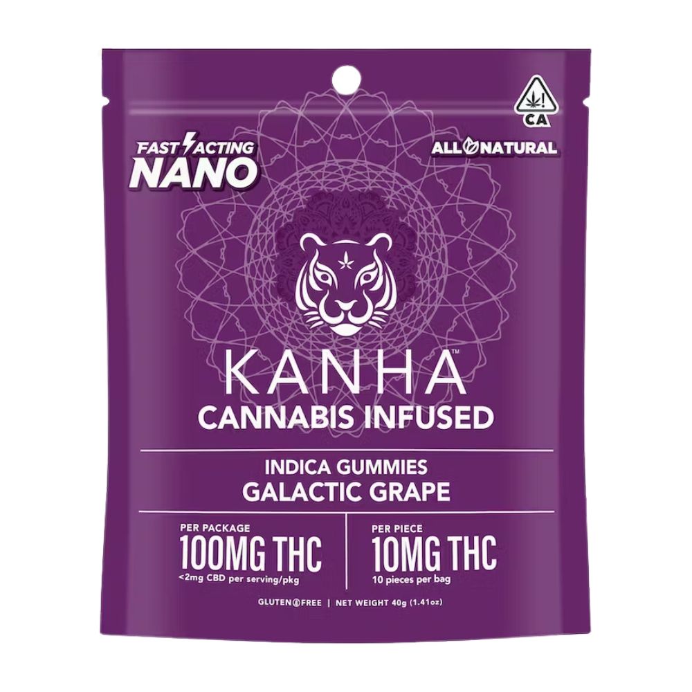 Photograph of product: NANO - Oui'd GALACTIC GRAPE 100MG - KANHA