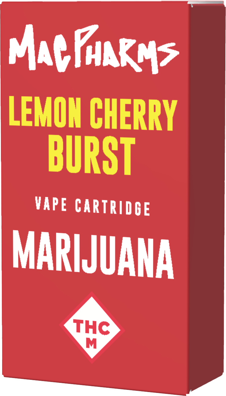 Photograph of product: Lemon Cherry Burst - Vape Cart - 1g