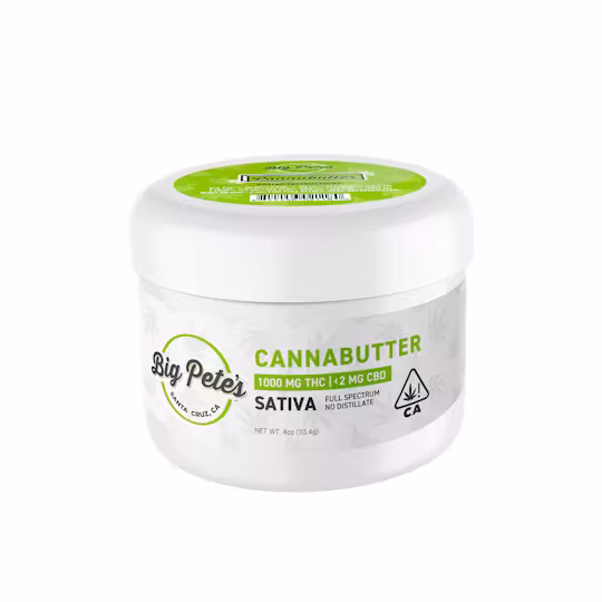 Photograph of product: Big Pete's | Cannabutter | Oui'd