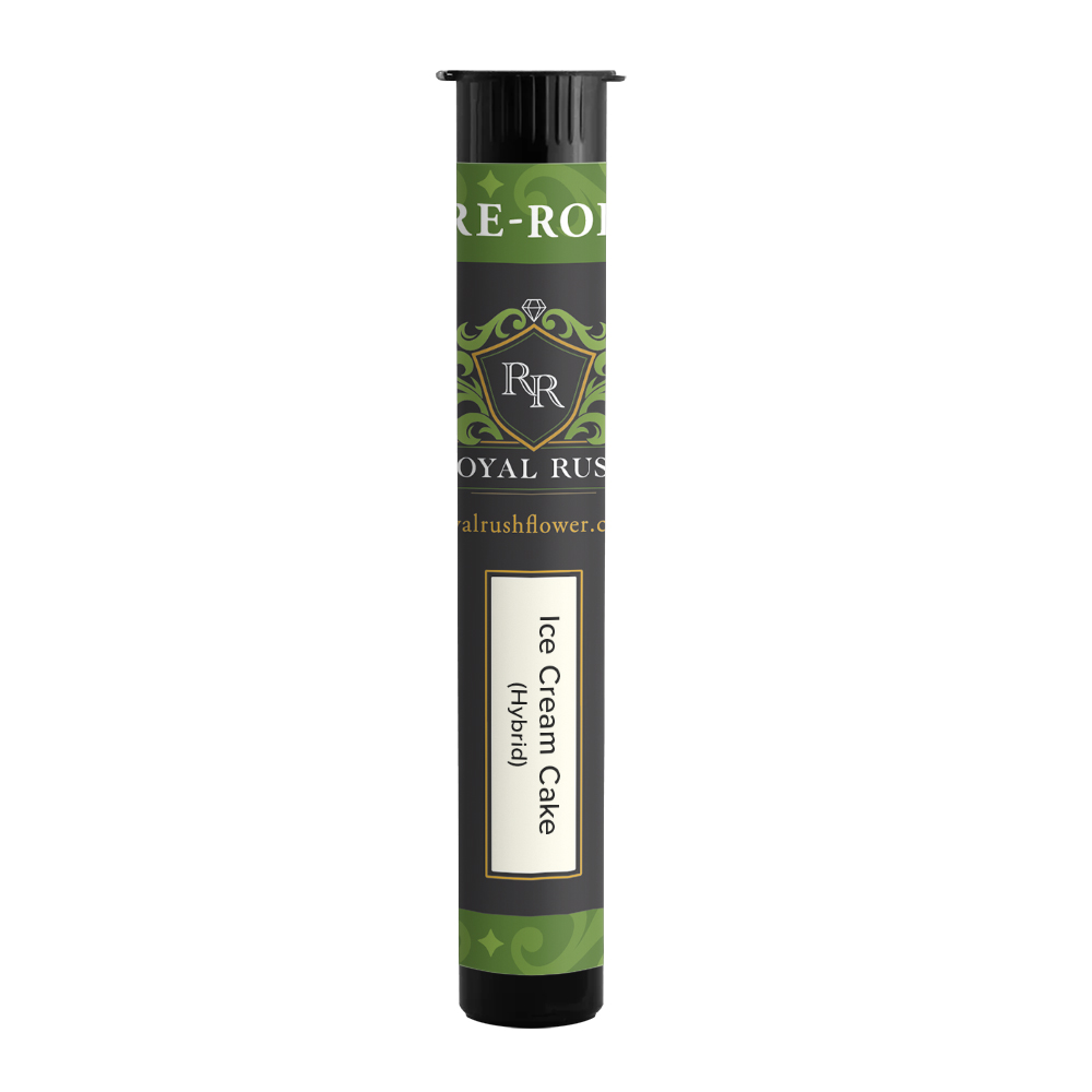 Photograph of Product: Royal Rush Pre-Roll - Ice Cream Cake (H)