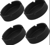 Photograph of product: Silicone Ash Tray - Black - Dazed