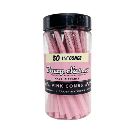 Photograph of product: Blazy Susan | Cones | Pink 1.25" | 50pk
