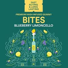 Photograph of product: Blueberry Limoncello Bites | 100mg/20pk