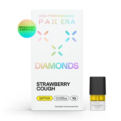 Photograph of product: Strawberry Cough (S) - 1g Liquid Diamonds Pod
